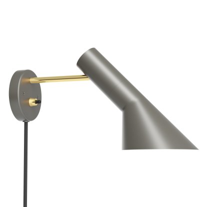 Details Louis Poulsen AJ Wandleuchte AJ Wandleuchte, Grau/Messing