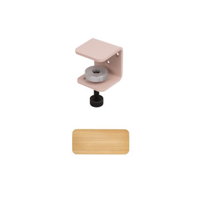 Tiptoe Wandregal Eiche massiv, Wandregal 45 cm, TipToe x HEJU - Aurora Rosa