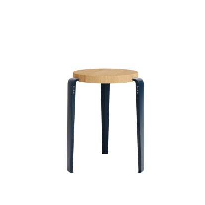 Lou Hocker, Massivholz, Eiche massiv, Mineralblau