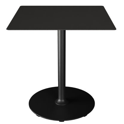 Pico Tisch, Black, Eckig (70 x 70 cm), Rund