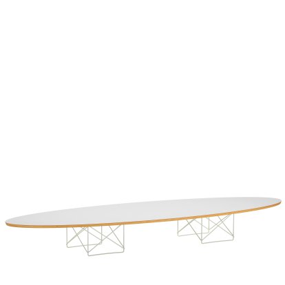 ETR Elliptical Table Rod Base, Weiß / pulverbeschichtet weiß