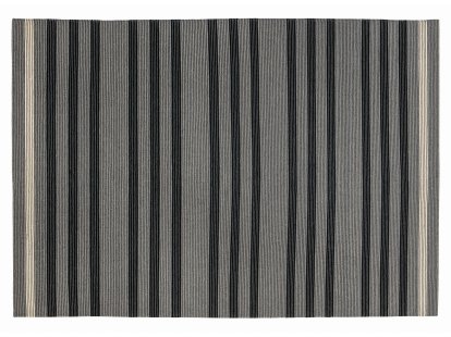 Teppich/Läufer Fleur, 200 x 300 cm, Grau/schwarz