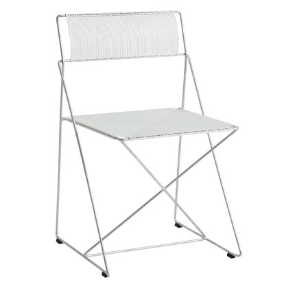 X-Line Chair Outdoor, Chalk white, Galvanisiert