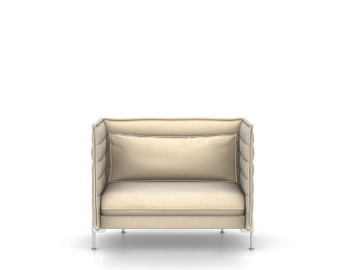 Alcove Sofa, Love Seat (H94 x B126,5 x T84 cm), Laser, Elfenbein