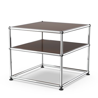 USM Haller Beistelltisch Typ II, Metall, USM braun