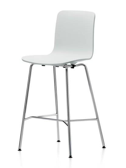 HAL RE Barhocker, Cotton white RE, Küchenvariante: 645 mm
