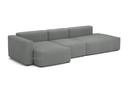 Mags Soft Sofa Kombination 4, Armlehne links, Steelcut Trio - hellgrau