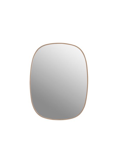 Framed Mirror, Klein, Rahmen rosé / Glas klar