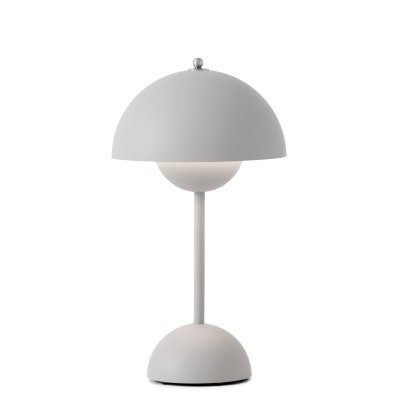 Flowerpot VP9 Akkuleuchte, Matt light grey