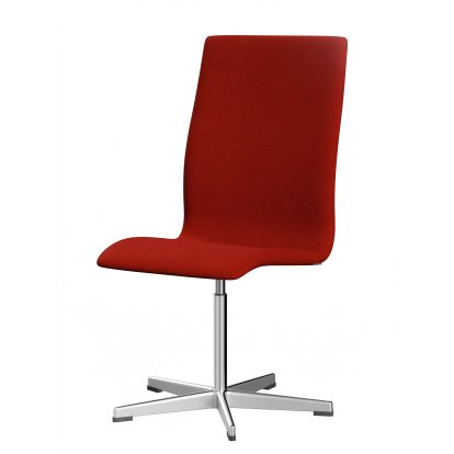 Oxford Bürodrehstuhl, Ohne Armlehnen, Mittelhoher Rücken, Standfuß, Hallingdal 65, 600 - Orange