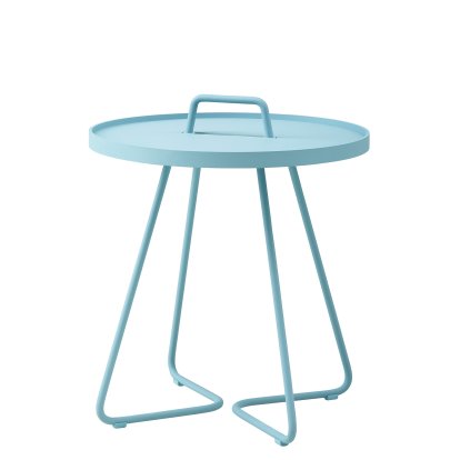 On-the-move Beistelltisch, Klein - H 54 cm x Ø 44 cm, Aqua