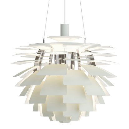 PH Artichoke (Zapfen), Dusty green / Chrome, Ø 60 cm