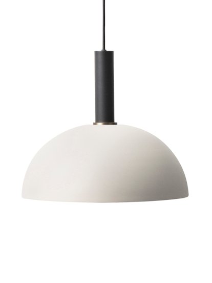 Details Ferm Living Collect Lighting Collect Lighting, Hoch, Black, Dome, Light grey
