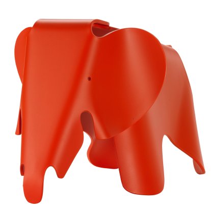 Eames Elephant, Poppy red