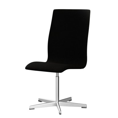 Oxford Bürodrehstuhl, Ohne Armlehnen, Mittelhoher Rücken, Standfuß, Hallingdal 65, 173 - Black/grey