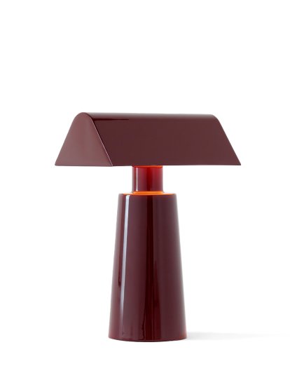Caret Akkuleuchte, Dark burgundy