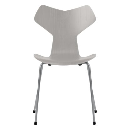 Grand Prix 3130 Stuhl, Gefärbte Esche, Nine grey, Silver grey