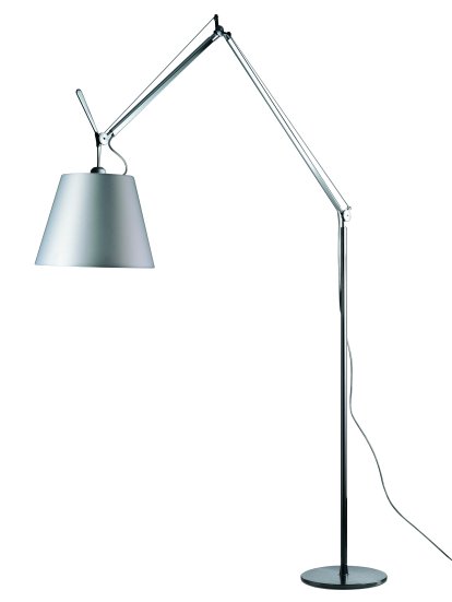 Tolomeo Mega Terra, Satin grau, 42 cm