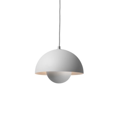 Flowerpot VP1 Pendelleuchte, Matt light grey