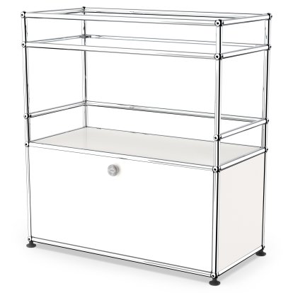USM Haller Bar Sideboard Typ I, Reinweiß RAL 9010