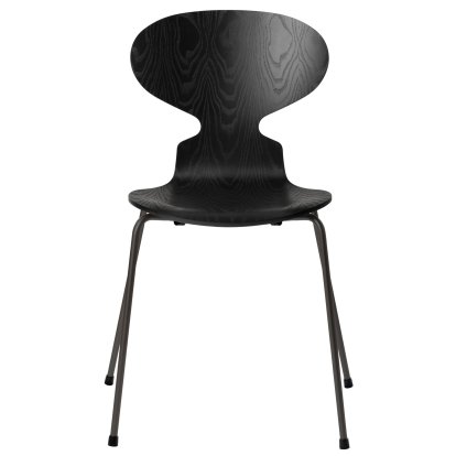 Ameise 3101 Stuhl, Gefärbte Esche, Black, Warm graphite