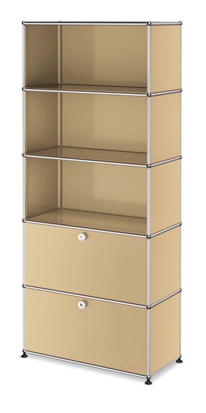 USM Haller Aktenregal mit 2 Klappen, USM beige