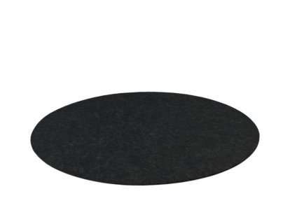 Filzauflage für Componibili, 1, Rund, ø 40 cm, 015 graphit meliert