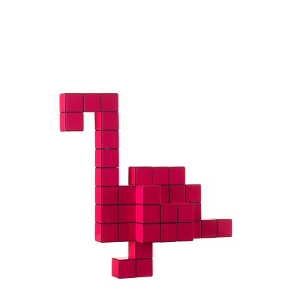 Panton Cubes Steckfigur, Flamingo, Pink