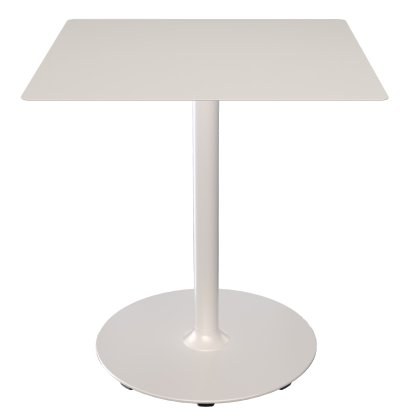 Pico Tisch, Muted White, Eckig (70 x 70 cm), Rund