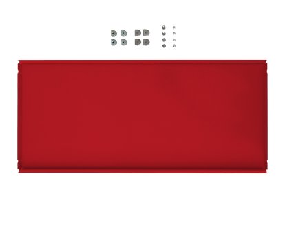 USM Haller Metall-Zwischentablar für USM Haller Regale, USM rubinrot, 75 cm x 35 cm