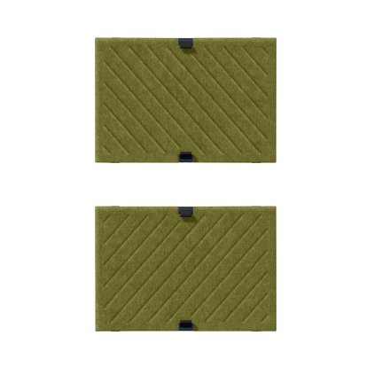 USM Soft Panel Mono für USM Haller Regale, 50 cm x 35 cm, Grün, Diagonal