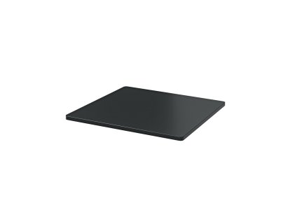 Panton Wire Top Panel, Einzeln groß (H 1,2 x B 34,8 x T 34,8 cm), MDF Anthracite