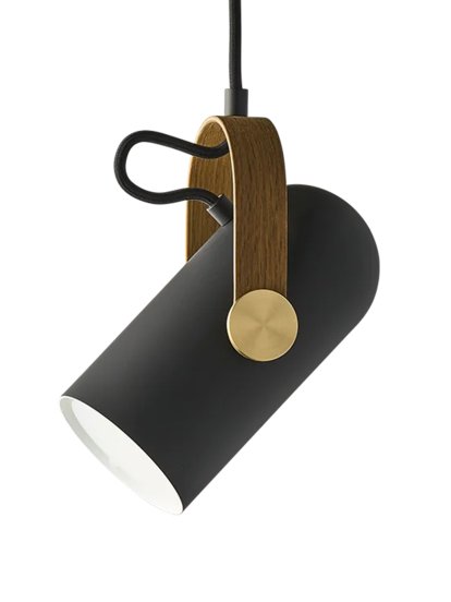 Carronade II Spot Pendant, Brass