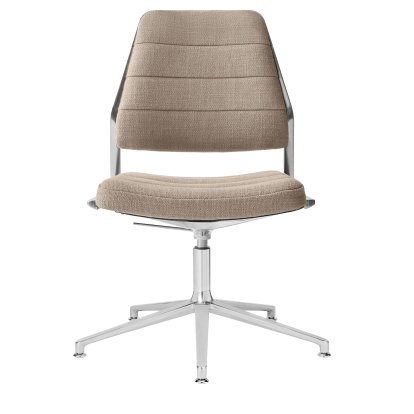 Swivel 454+ Drehstuhl, Standfuß, Woll-Leinen-Mix, tilde