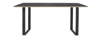 70/70 Table, L 170 x B 85 cm, Schwarz, Schwarz