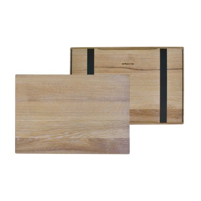 Holzauflage für USM Haller Regale, Größe M, 50 cm x 35 cm, Eiche, weißgeölt