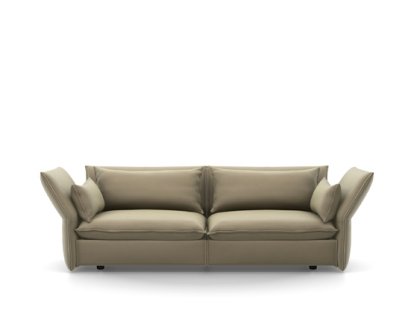 Mariposa Sofa, Dreisitzer (H80,5 x B198 x T101,5 cm), Laser warmgrey