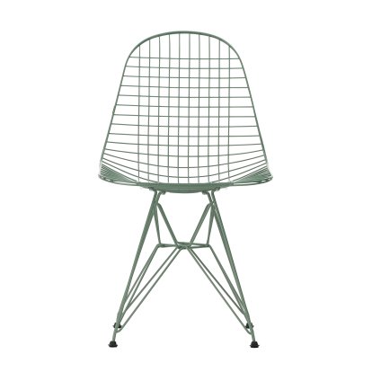 Wire Chair DKR , Pulverbeschichtet eames sea foam green