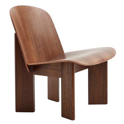 Chisel Sessel, Nussbaum lackiert