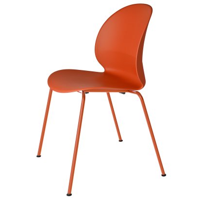 N02 Stuhl, Dunkel orange, Monochrom