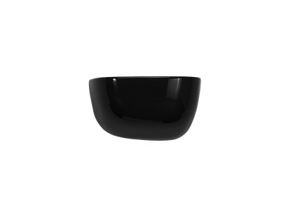 Corniches, Klein (H 11,6 x B 21 x T 14,4 cm), Schwarz