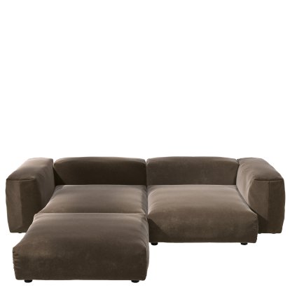Vetsak Sofa Set 3, Suave - Espresso, Ohne Kissen