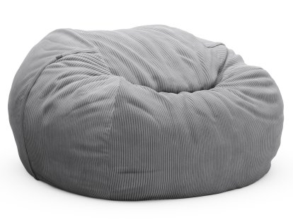 Vetsak Beanbag, L (H 90 x Ø 140 cm), Cord velours - Light grey