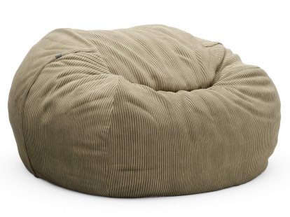 Vetsak Beanbag, L (H 90 x Ø 140 cm), Cord velours - Khaki
