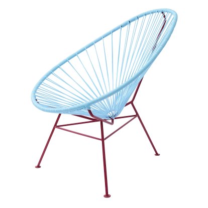 Acapulco Chair Classic, Mex blau / granatrot