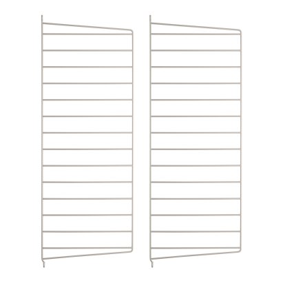 String System Wandleiter, 2er Set, 75 x 30 cm, Beige