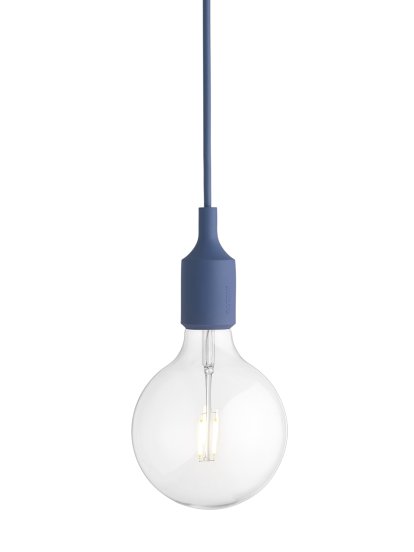 E27 Pendant Lamp, Hellblau