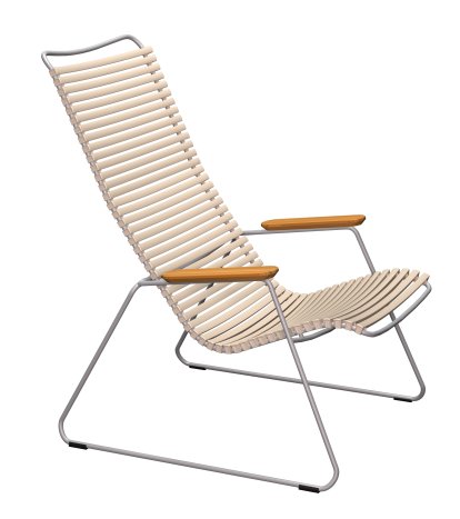 Click Lounge Sessel, Beige