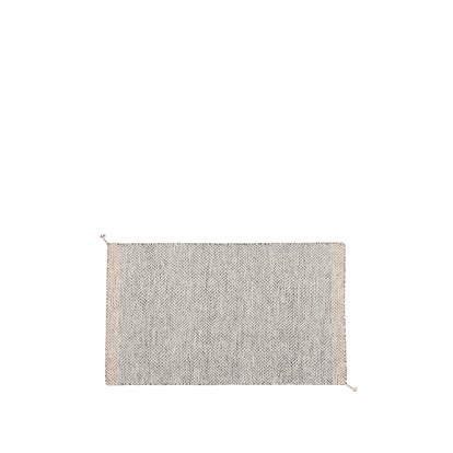 Ply Rug Recycled, 85 x 140 cm, Black / white