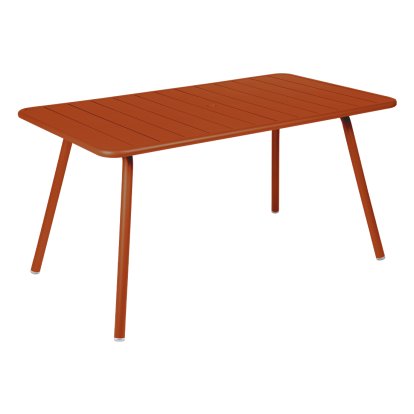Luxembourg Gartentisch, 143 x 80 cm, Kandierte Orange